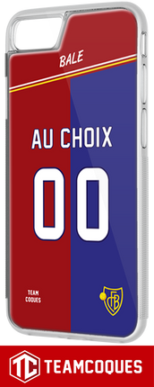 Coque foot BALE - flocage 100% personnalisable - iPhone smartphone - TEAMCOQUES