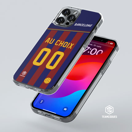 Coque foot BARCELONE BARÇA BARCA personnalisable - TEAMCOQUES