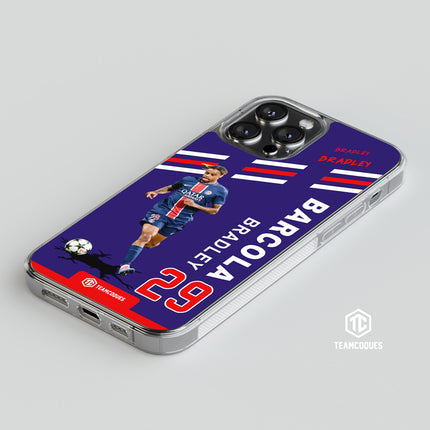 Coque joueur BRADLEY BARCOLA PARIS PSG - TEAMCOQUES