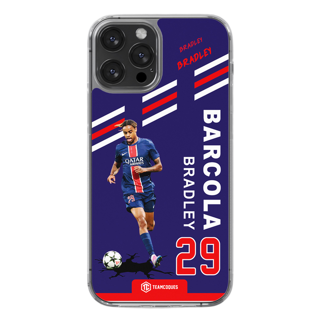 Coque joueur BRADLEY BARCOLA PARIS - TEAMCOQUES