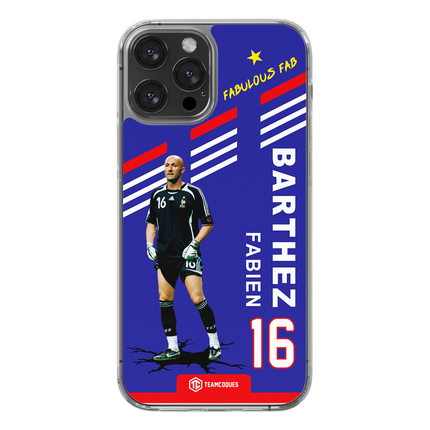 Coque joueur FABIEN BARTHEZ EQUIPE DE FRANCE 1998 - TEAMCOQUES