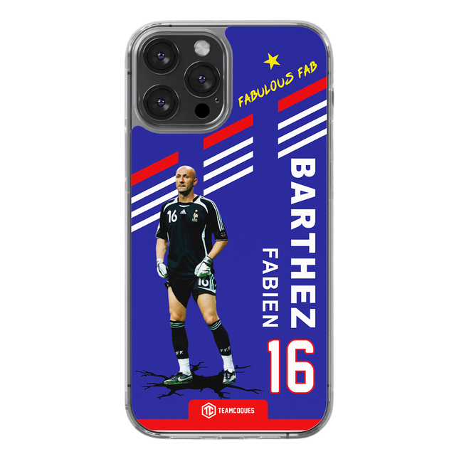 Coque joueur FABIEN BARTHEZ EQUIPE DE FRANCE 1998 - TEAMCOQUES