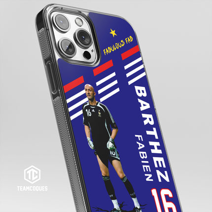 Coque joueur FABIEN BARTHEZ EQUIPE DE FRANCE 1998 - TEAMCOQUES