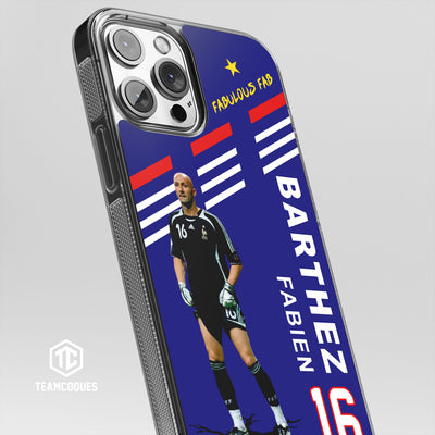 Coque joueur FABIEN BARTHEZ EQUIPE DE FRANCE 1998 - TEAMCOQUES