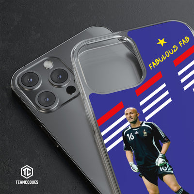 Coque joueur FABIEN BARTHEZ EQUIPE DE FRANCE 1998 - TEAMCOQUES