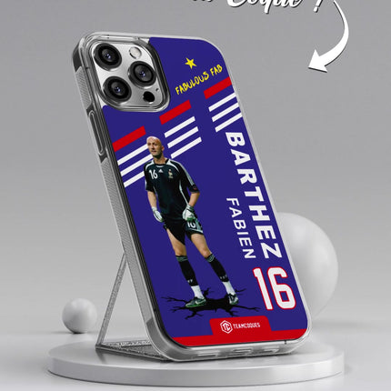 Vidéo Coque joueur FABIEN BARTHEZ EQUIPE DE FRANCE 1998 - TEAMCOQUES