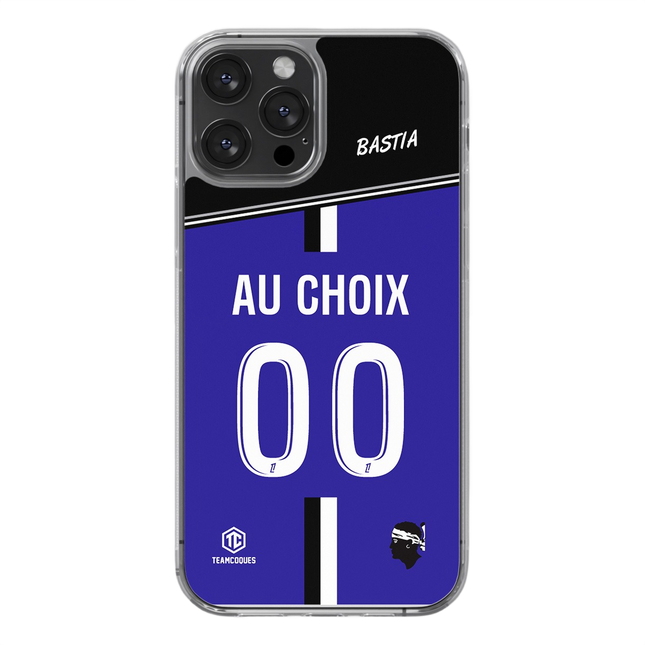 Coque foot BASTIA personnalisable - TEAMCOQUES