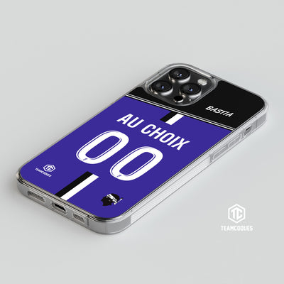 Coque foot BASTIA personnalisable - TEAMCOQUES