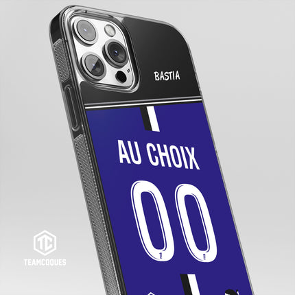 Coque foot BASTIA personnalisable - TEAMCOQUES