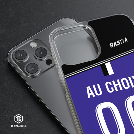 Coque foot BASTIA personnalisable - TEAMCOQUES