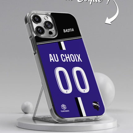 Vidéo Coque foot BASTIA personnalisable - TEAMCOQUES