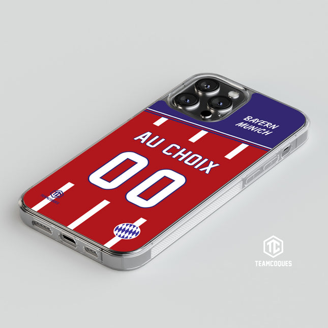 Coque foot BAYERN MUNICH personnalisable - TEAMCOQUES