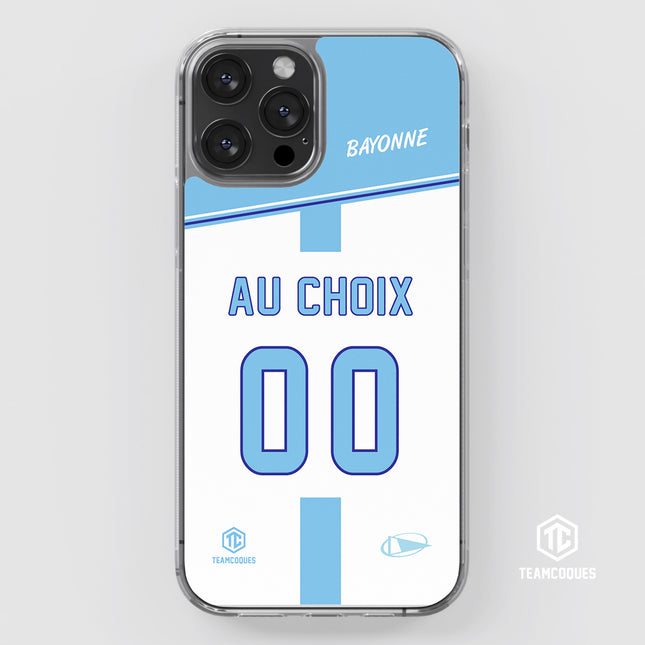 Coque rugby BAYONNE personnalisable - TEAMCOQUES