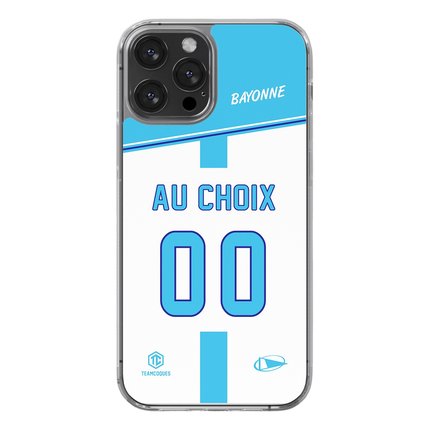 Coque rugby BAYONNE personnalisable - TEAMCOQUES