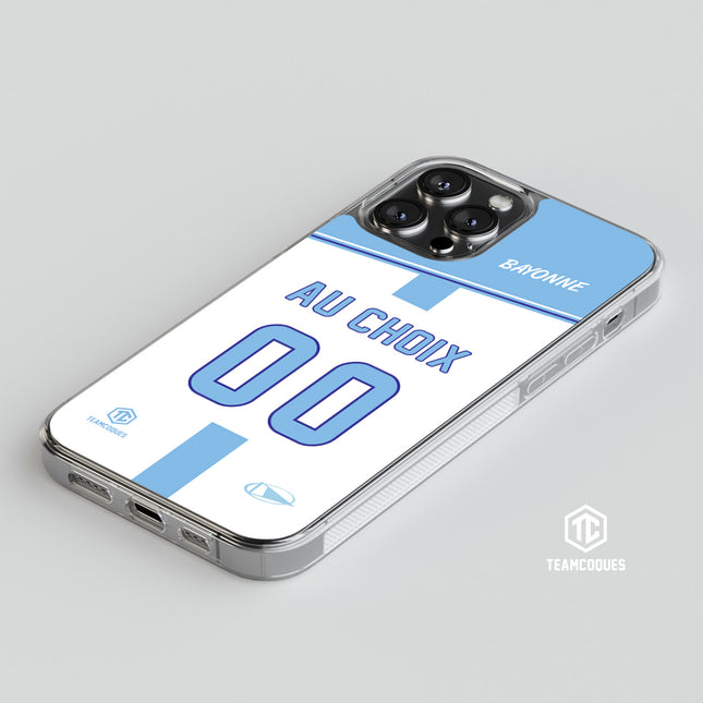 Coque rugby BAYONNE personnalisable - TEAMCOQUES