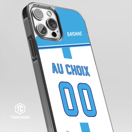 Coque rugby BAYONNE personnalisable - TEAMCOQUES