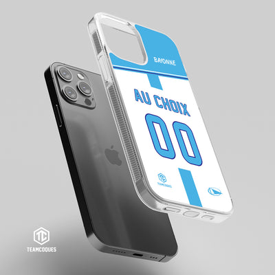 Coque rugby BAYONNE personnalisable - TEAMCOQUES