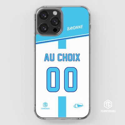 Coque rugby BAYONNE personnalisable - TEAMCOQUES