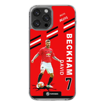 Coque joueur DAVID BECKHAM MANCHESTER UNITED - TEAMCOQUES