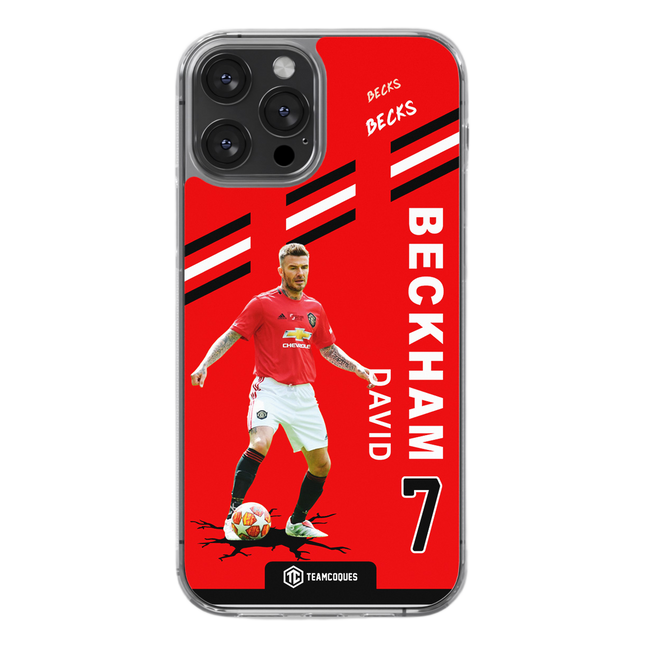 Coque joueur DAVID BECKHAM MANCHESTER UNITED - TEAMCOQUES