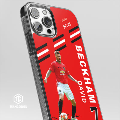 Coque joueur DAVID BECKHAM MANCHESTER UNITED - TEAMCOQUES
