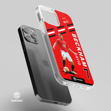 Coque joueur DAVID BECKHAM MANCHESTER UNITED - TEAMCOQUES