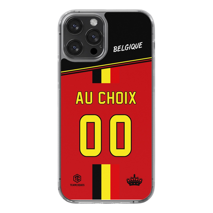 Coque foot BELGIQUE personnalisable - TEAMCOQUES