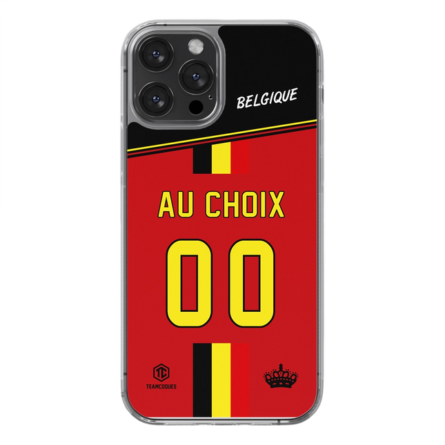 Coque foot BELGIQUE personnalisable - TEAMCOQUES