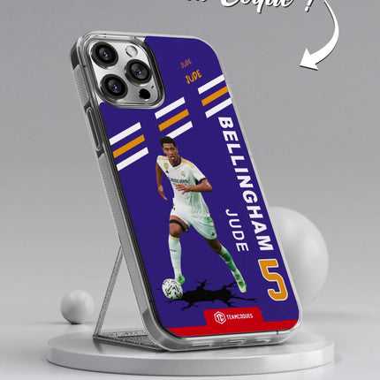 Vidéo Coque joueur JUDE BELLINGHAM REAL MADRID - TEAMCOQUES