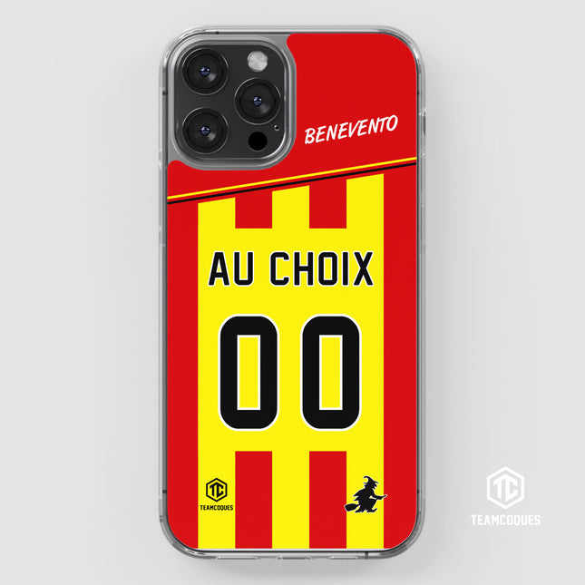 Coque foot BENEVENTO personnalisable - TEAMCOQUES