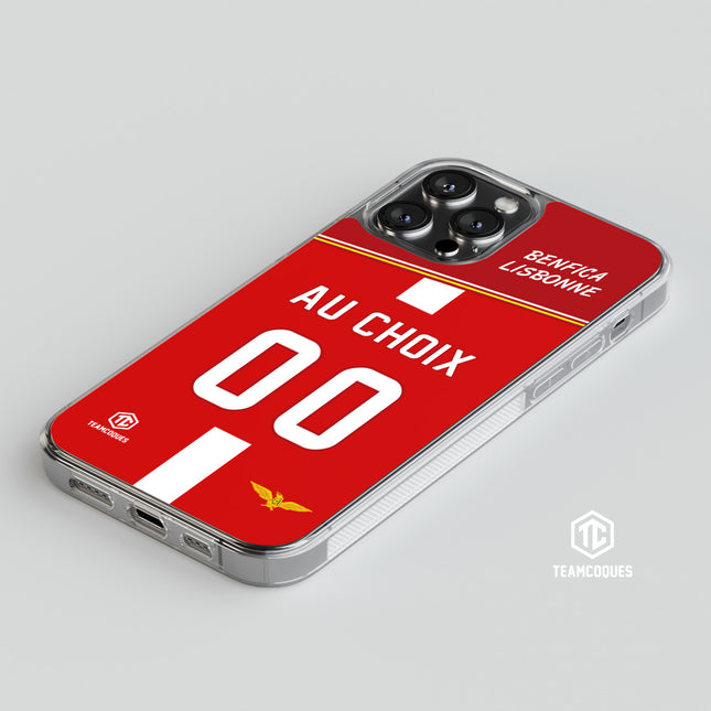 Coque foot BENFICA LISBONNE personnalisable - TEAMCOQUES