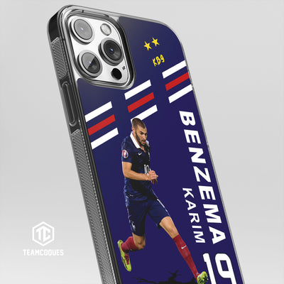 Coque joueur KARIM BENZEMA EQUIPE DE FRANCE EDF 2014 - TEAMCOQUES