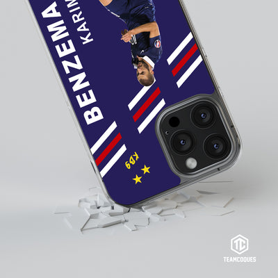 Coque joueur KARIM BENZEMA EQUIPE DE FRANCE EDF 2014 - TEAMCOQUES