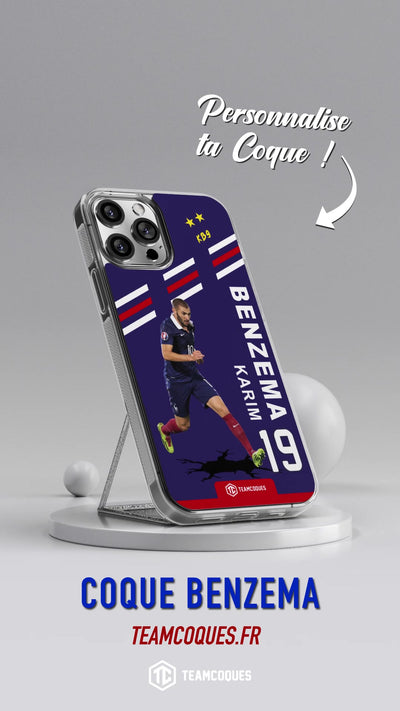 Vidéo Coque joueur KARIM BENZEMA EQUIPE DE FRANCE EDF 2014 - TEAMCOQUES