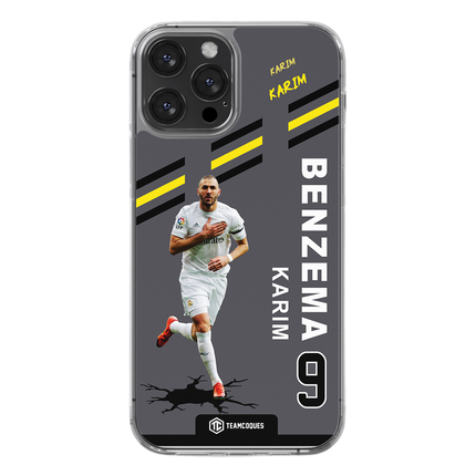 Coque joueur KARIM BENZEMA REAL MADRID 2016 - TEAMCOQUES