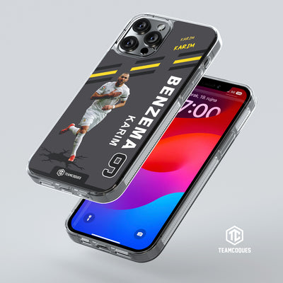 Coque joueur KARIM BENZEMA REAL MADRID 2016 - TEAMCOQUES
