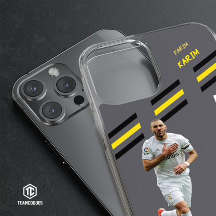 Coque joueur KARIM BENZEMA REAL MADRID 2016 - TEAMCOQUES