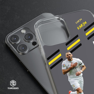 Coque joueur KARIM BENZEMA REAL MADRID 2016 - TEAMCOQUES