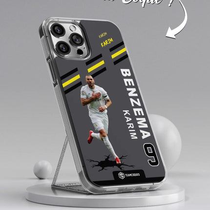 Vidéo Coque joueur KARIM BENZEMA REAL MADRID 2016 - TEAMCOQUES