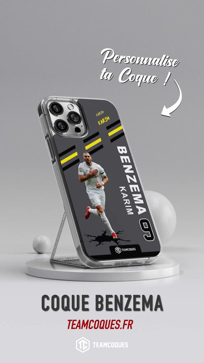 Vidéo Coque joueur KARIM BENZEMA REAL MADRID 2016 - TEAMCOQUES