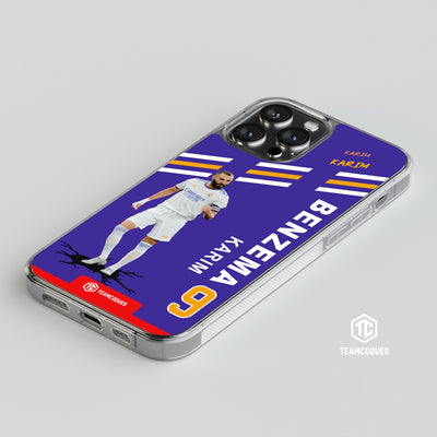 Coque joueur KARIM BENZEMA REAL MADRID 2022 - TEAMCOQUES