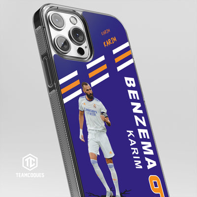 Coque joueur KARIM BENZEMA REAL MADRID 2022 - TEAMCOQUES
