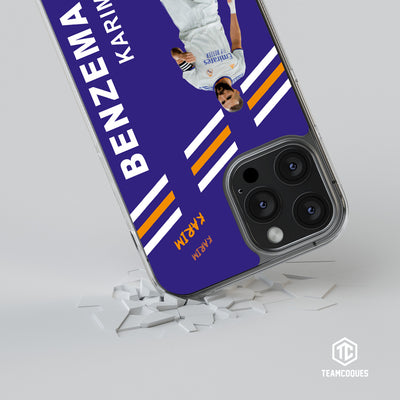 Coque joueur KARIM BENZEMA REAL MADRID 2022 - TEAMCOQUES