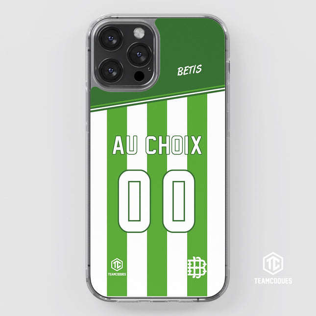 Coque foot BETIS SEVILLE personnalisable - TEAMCOQUES