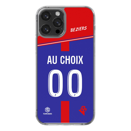 Coque foot BEZIERS personnalisable - TEAMCOQUES