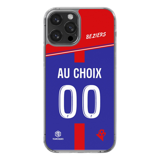 Coque foot BEZIERS personnalisable - TEAMCOQUES
