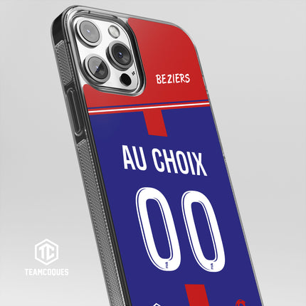 Coque foot BEZIERS personnalisable - TEAMCOQUES