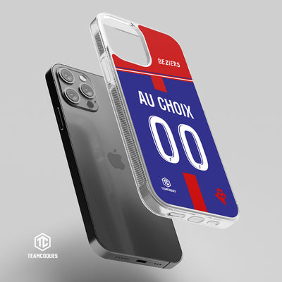 Coque foot BEZIERS personnalisable - TEAMCOQUES