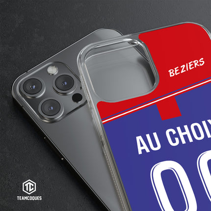 Coque foot BEZIERS personnalisable - TEAMCOQUES