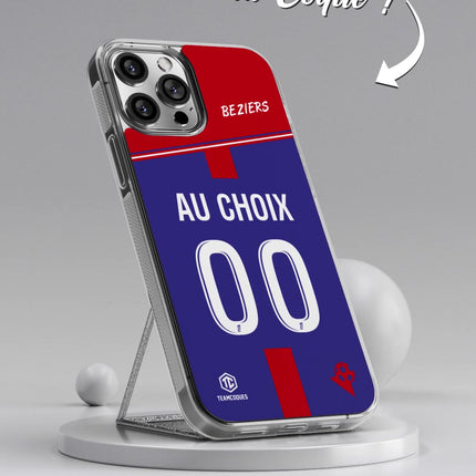 Vidéo Coque foot BEZIERS personnalisable - TEAMCOQUES